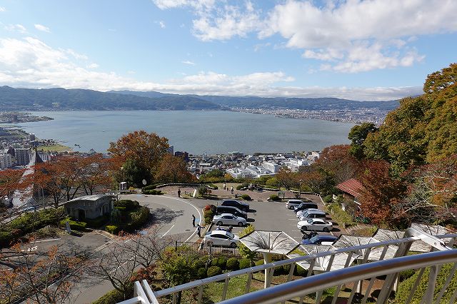 立石公園の展望台からの眺め