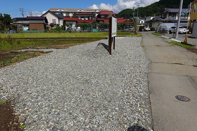 アサギマダラの郷の駐車場